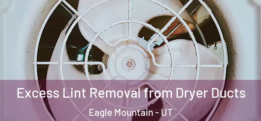  Excess Lint Removal from Dryer Ducts Eagle Mountain - UT